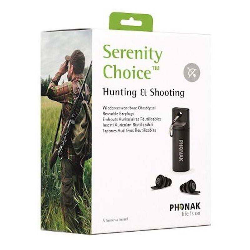 Gehörschutz Zubehör Phonak Serenity Choice HUNTING & SHOOTING